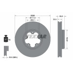 TEXTAR Bremsscheibe