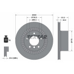 TEXTAR Bremsscheibe
