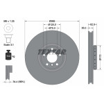 TEXTAR Bremsscheibe