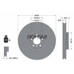 TEXTAR Bremsscheibe