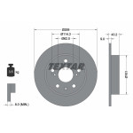 TEXTAR Bremsscheibe