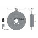 TEXTAR Bremsscheibe