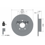 TEXTAR Bremsscheibe