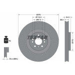 TEXTAR Bremsscheibe