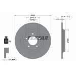 TEXTAR Bremsscheibe