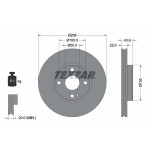 TEXTAR Bremsscheibe