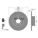 TEXTAR Bremsscheibe