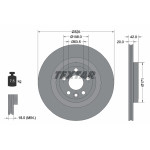 TEXTAR Bremsscheibe