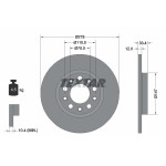 TEXTAR Bremsscheibe