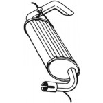 BOSAL Endschalldämpfer
