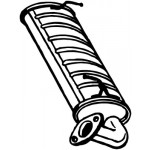 BOSAL Endschalldämpfer