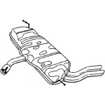 BOSAL Endschalldämpfer