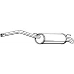 BOSAL Endschalldämpfer