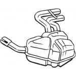 BOSAL Endschalldämpfer