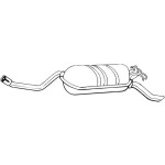 BOSAL Endschalldämpfer