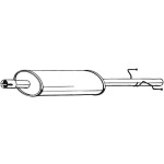 BOSAL Mittelschalldämpfer