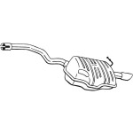 BOSAL Endschalldämpfer