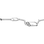 BOSAL Mittelschalldämpfer
