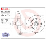 BREMBO Bremsscheibe