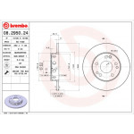 BREMBO Bremsscheibe