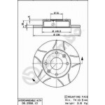 BREMBO Bremsscheibe