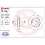 BREMBO Bremsscheibe