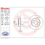 BREMBO Bremsscheibe