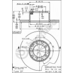 BREMBO Bremsscheibe