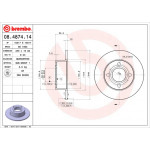 BREMBO Bremsscheibe