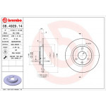 BREMBO Bremsscheibe