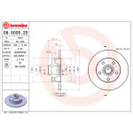 BREMBO Bremsscheibe