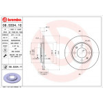 BREMBO Bremsscheibe