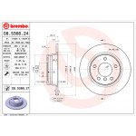 BREMBO Bremsscheibe