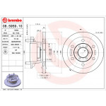 BREMBO Bremsscheibe