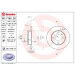 BREMBO Bremsscheibe