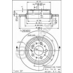 BREMBO Bremsscheibe