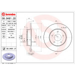 BREMBO Bremsscheibe