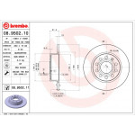 BREMBO Bremsscheibe