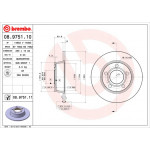 BREMBO Bremsscheibe