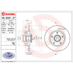 BREMBO Bremsscheibe