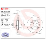 BREMBO Bremsscheibe