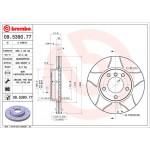 BREMBO Bremsscheibe