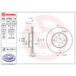 BREMBO Bremsscheibe