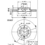 BREMBO Bremsscheibe