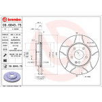 BREMBO Bremsscheibe