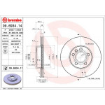 BREMBO Bremsscheibe