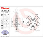 BREMBO Bremsscheibe