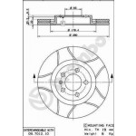 BREMBO Bremsscheibe