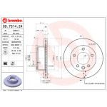 BREMBO Bremsscheibe