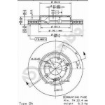 BREMBO Bremsscheibe